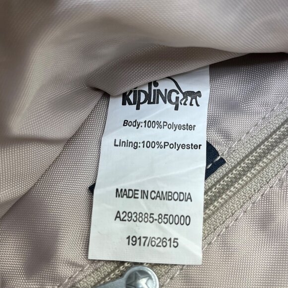 Kipling Women’s Blue Multi Floral Pattern Adjustable Strap Crossbody Bag Sz M - Picture 12 of 14